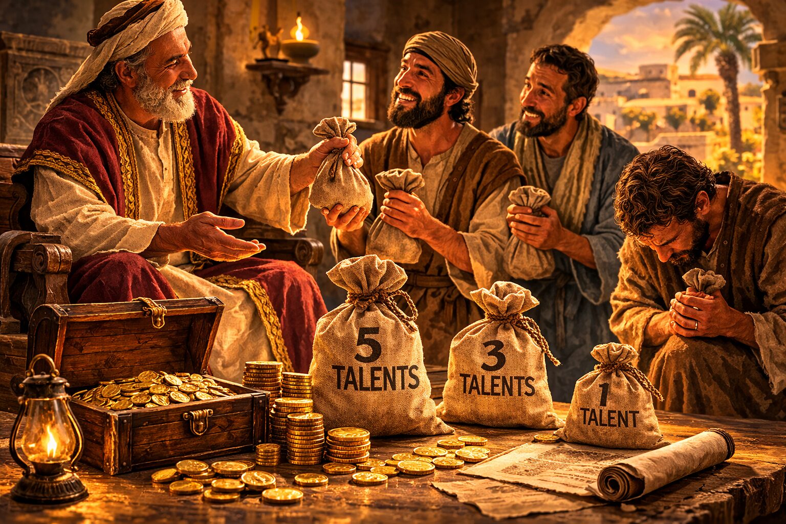 God gives each person a role in His kingdom