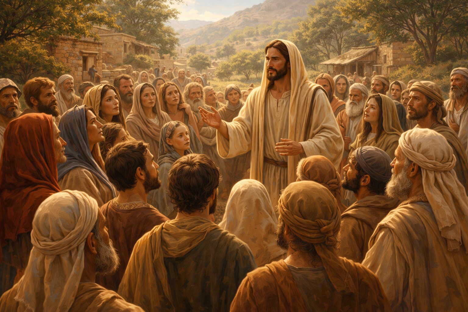 Jesus offers living water