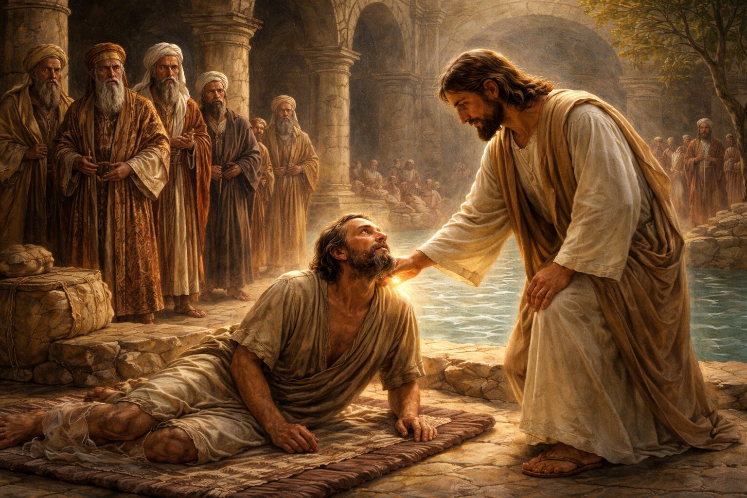 Healing at the Pool of Bethesda lesson